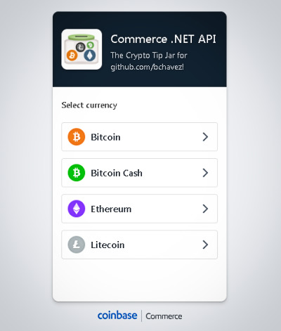 Coinbase Commerce Screenshot 3